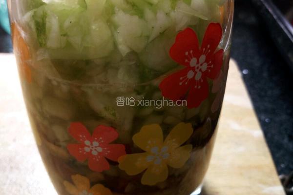 清凉黄瓜红枣汁的做法图解7
