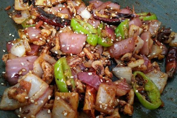香辣鱿鱼须的做法图解10