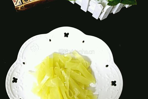 三色凉皮的做法图解2