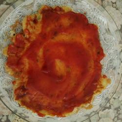 土豆丝茄汁蛋饼的做法[图]