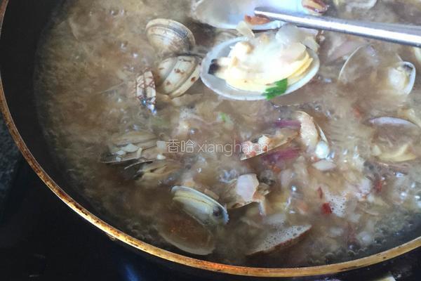 饺子皮做的蛤蜊面的做法图解13