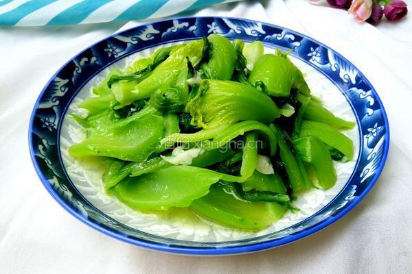 蒜蓉芥菜