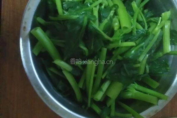 凉拌空心菜的做法图解4