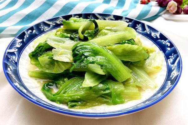 清炒生菜的做法图解6