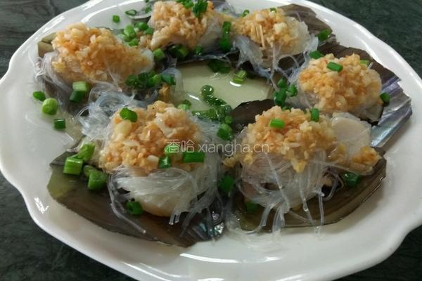 蒜蓉粉丝蒸带子的做法图解8