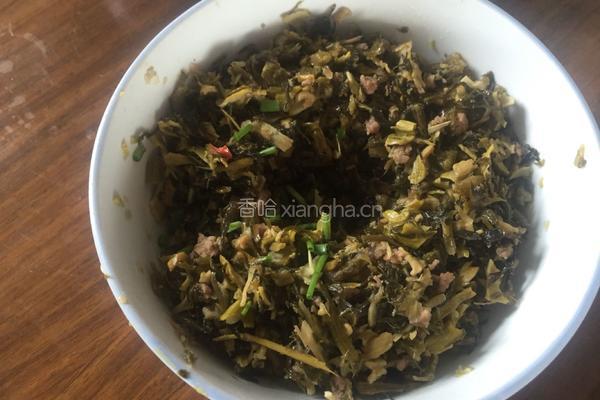 咸菜饼的做法图解2