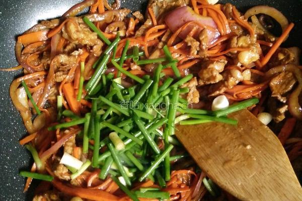 排骨酱炒牛肉的做法图解11