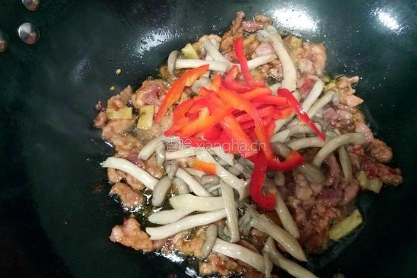 蘑菇肉丝的做法图解8
