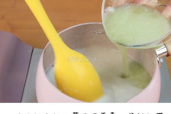 宝宝的端午节之6月+青瓜米糊的做法图解4