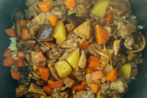 羊肉抓饭的做法图解12