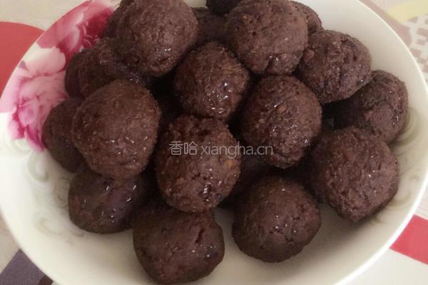 红豆沙油酥烧饼的做法图解2