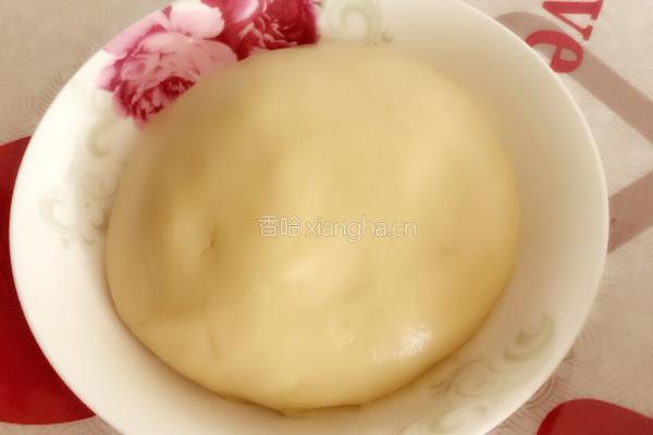 红豆沙油酥烧饼的做法图解4