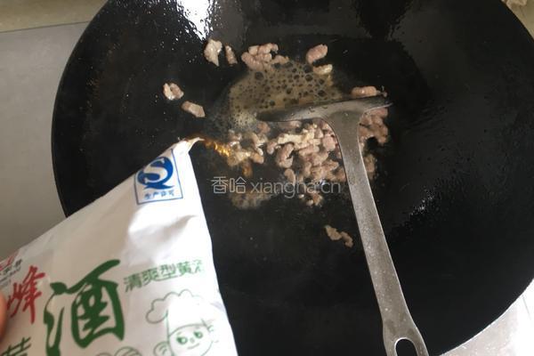 肉沫香菜豆腐羹的做法图解5