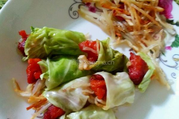 包菜肉卷的做法图解9