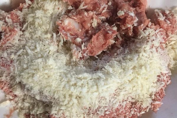 自制汉堡包肉饼胚的做法图解3