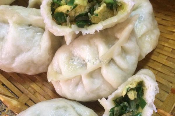 韭菜鸡蛋发面饺子的做法图解11
