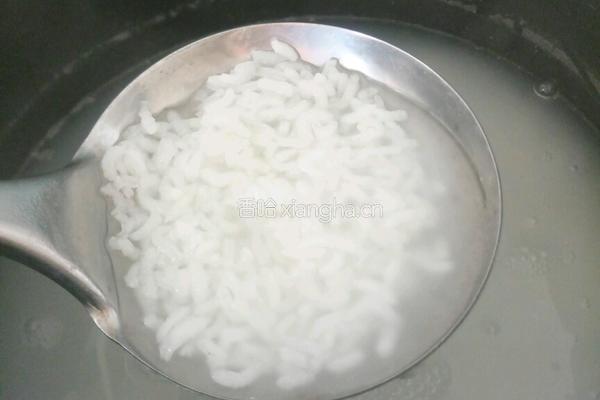 虾仁香菇粥的做法图解6