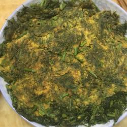 茴香苗蛋饼的做法[图]