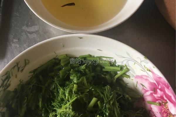 茴香苗蛋饼的做法图解2