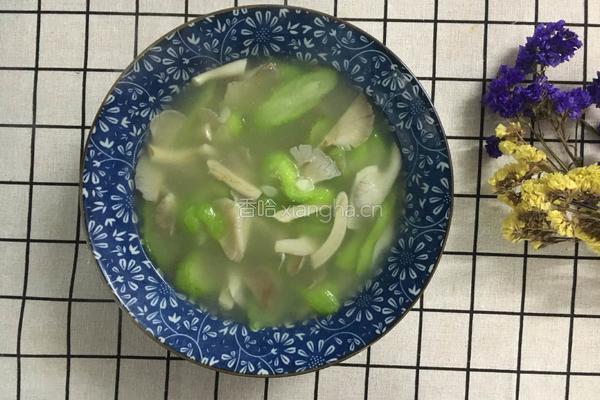 丝瓜平菇素汤的做法图解10