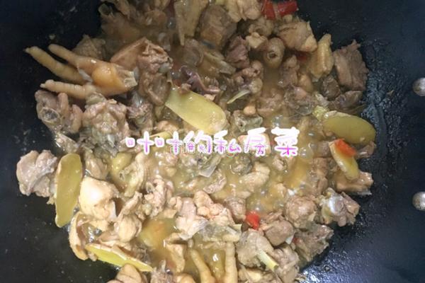 生炒鸡的做法图解7