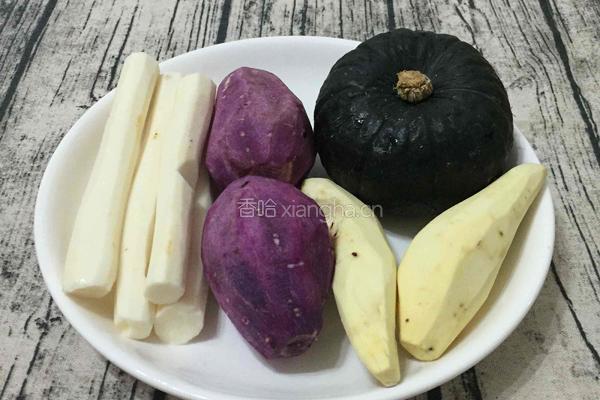 椰汁杂锦芋圆的做法图解1