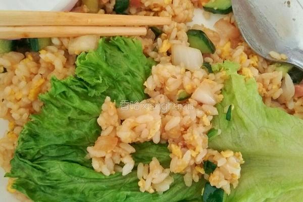鹅蛋炒饭的做法图解9