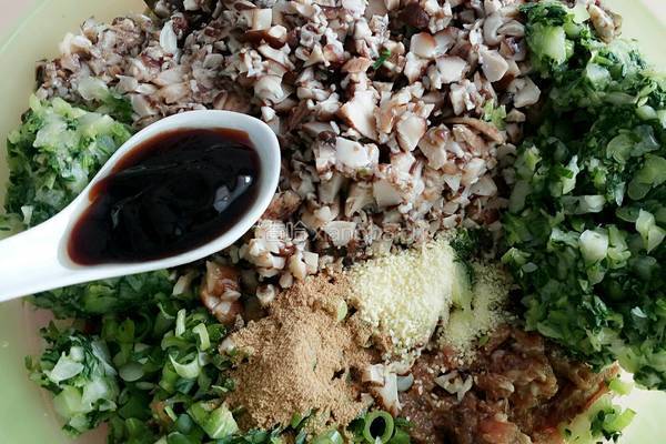 香菇猪肉锅烙的做法图解7