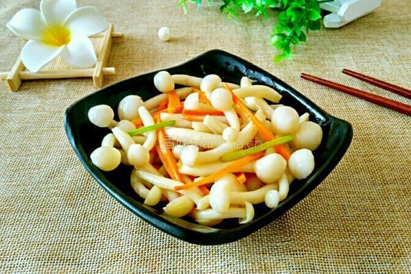 清炒白玉菇的做法图解9