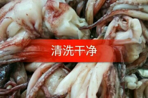 香辣鱿鱼头的做法图解1