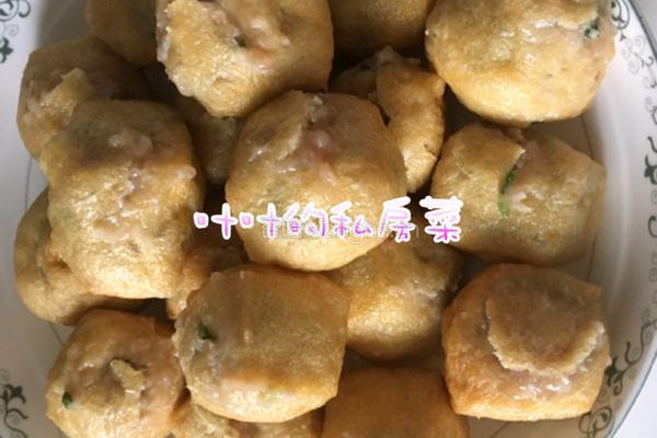 客家煎焖酿油豆腐的做法图解6