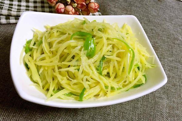 青椒土豆丝的做法图解8