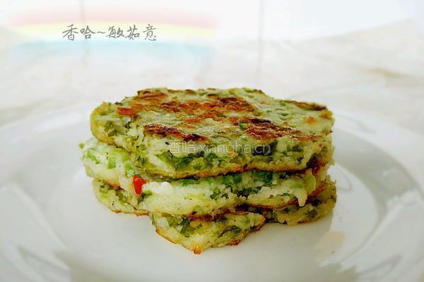 苦瓜小饼的做法图解8