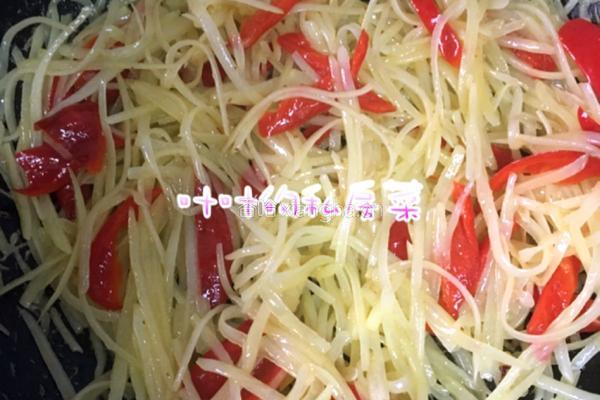 炒土豆丝的做法图解3