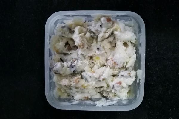 坚果酸奶冰的做法图解4