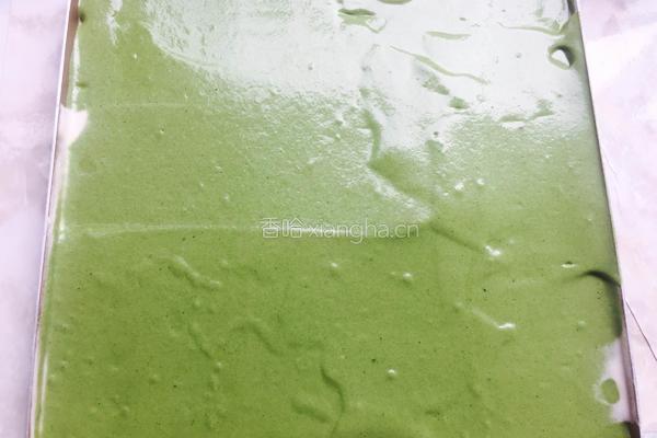 抹茶旋风蛋糕卷的做法图解19