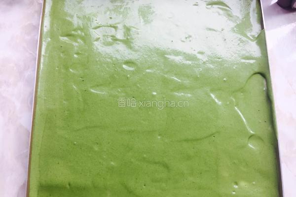 抹茶旋风蛋糕卷的做法图解22