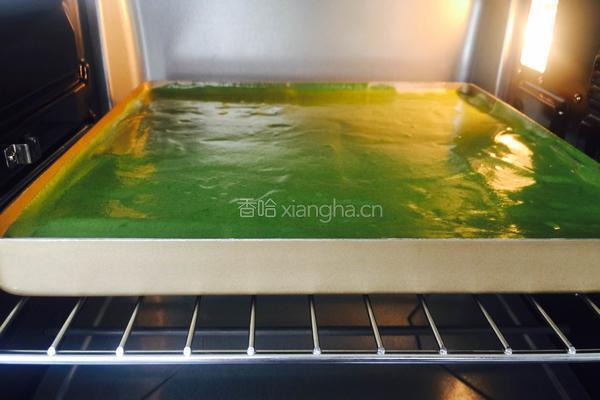 抹茶旋风蛋糕卷的做法图解23