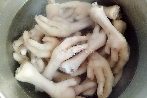 秘制红烧鸡爪的做法图解7