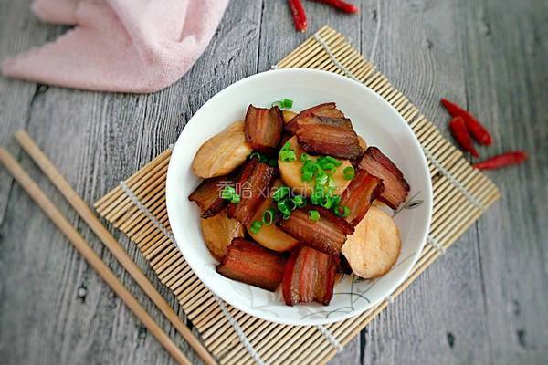 杏鲍菇炒腊肉的做法图解10
