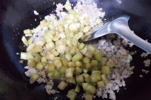 茄子打卤面的做法图解11