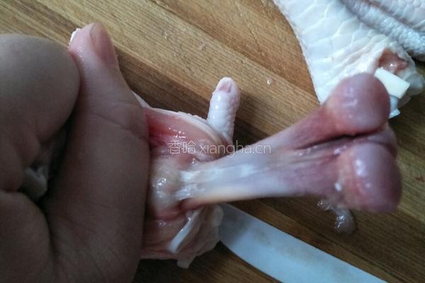 鸡爪快速去骨的做法图解4