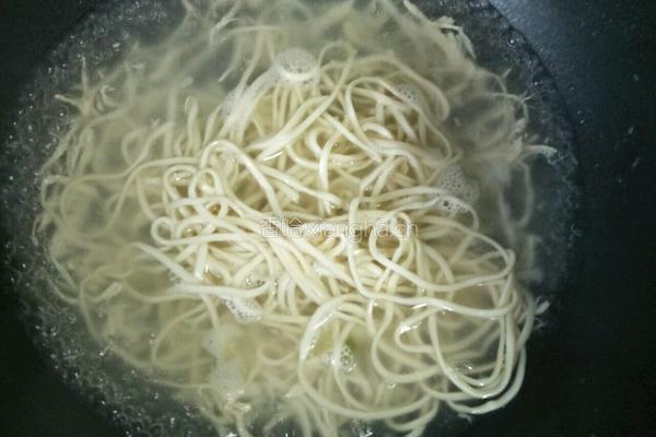 鸡丝面的做法图解4
