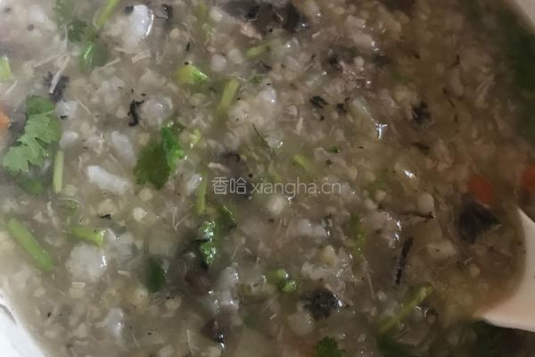 滋补药膳粥的做法图解4