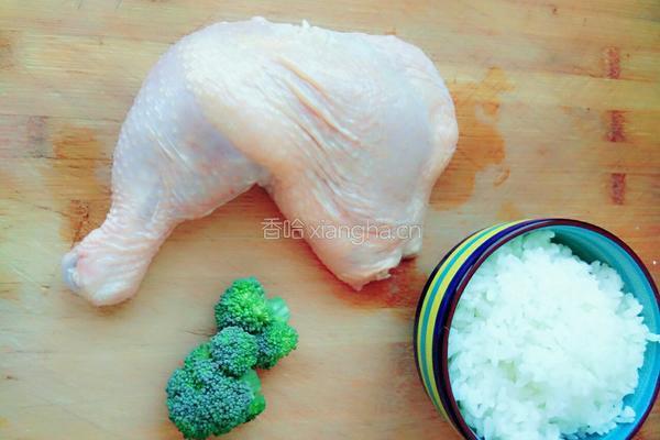 照烧鸡腿饭的做法图解1