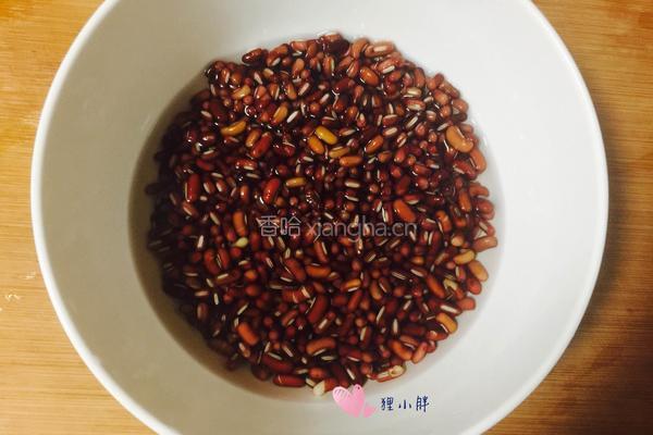 甜粽-红豆粽的做法图解3