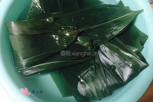 甜粽-红豆粽的做法图解7