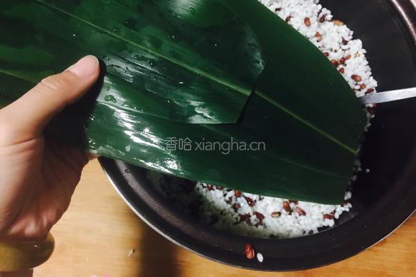 甜粽-红豆粽的做法图解8