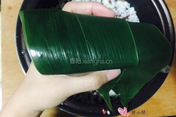 甜粽-红豆粽的做法图解10