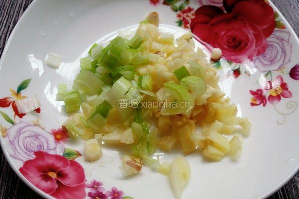 土豆烧油菜的做法图解3